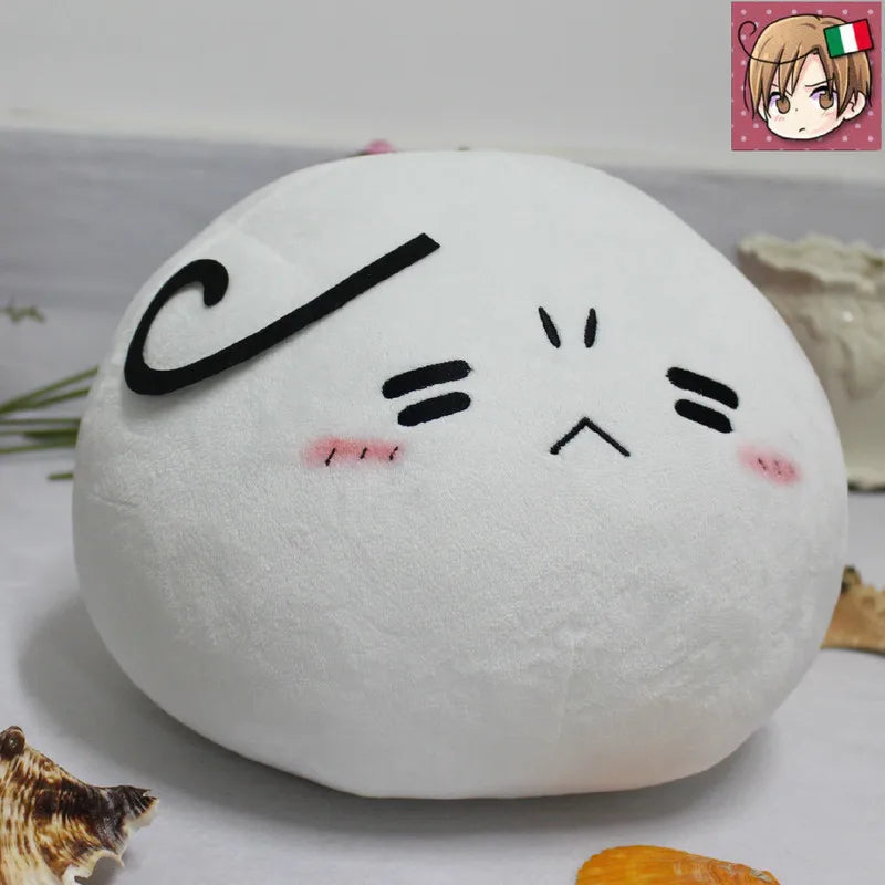 Anime Plush Pillow Bandai | Hetalia Character Plush | Mochi Soft Plush