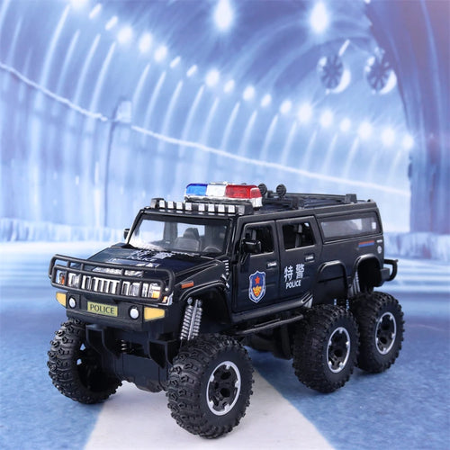 1:32 Scale Nicce Hummer H2 6*6 Big Tire Alloy Diecast Metal Toy Car Model ToylandEU.com Toyland EU