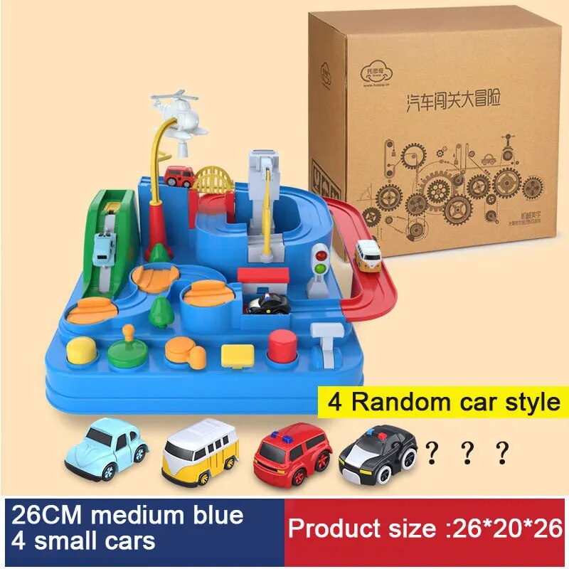 Children's Educational Railroad Adventure Toy Set - ToylandEU