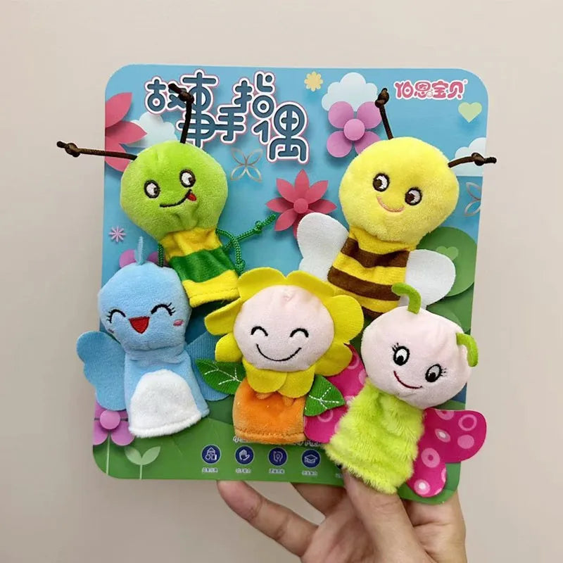 Animal Hand Puppets | Soft Plush | Classroom Storytelling | Preschool Kids