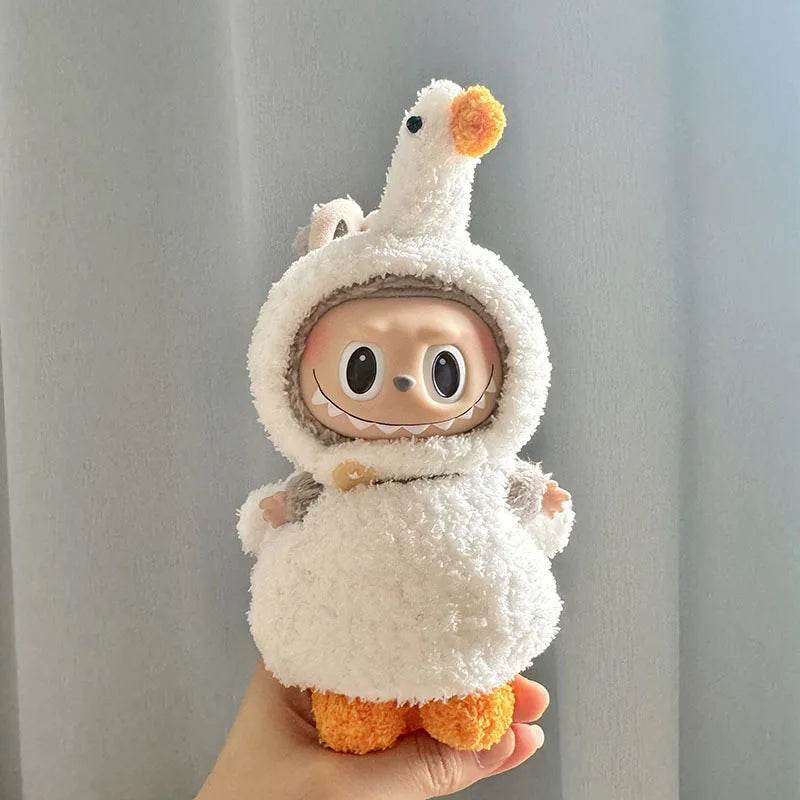 17cm Labubu Clothes Pulling Cloth for Handmade Baby Set - ToylandEU