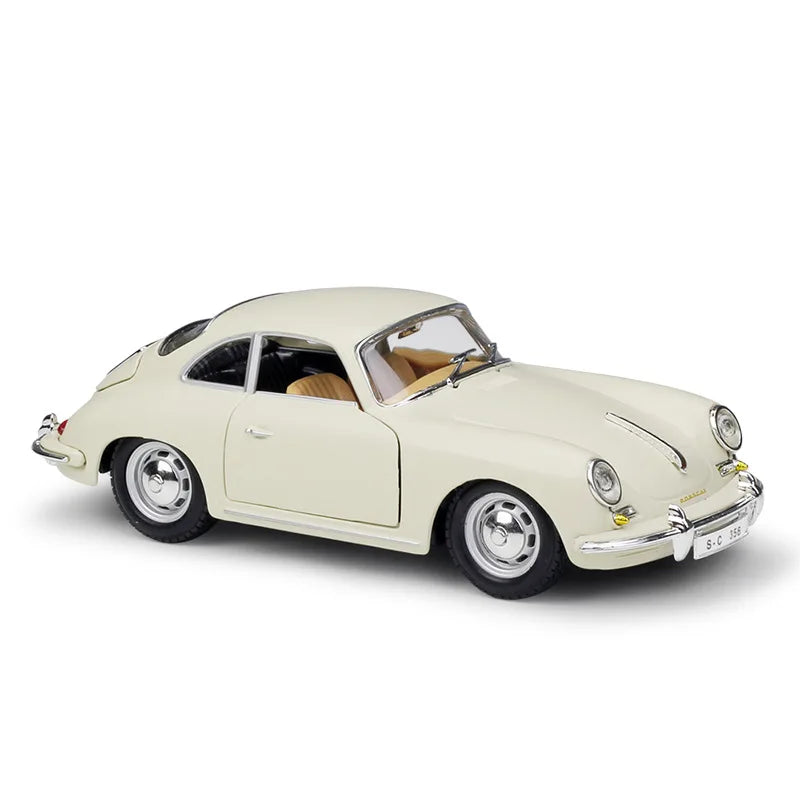 Diecast Car | Porsche 356B Cabriolet | 1:24 Scale Alloy Diecast | 18.3 cm