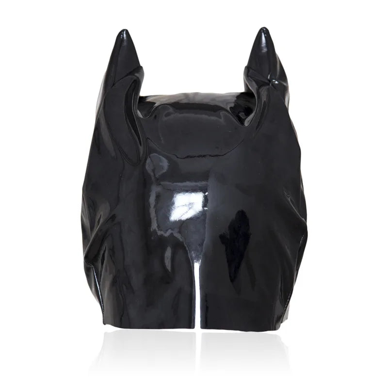 Bat Mask Headgear | Latex Cosplay Mask | Unisex Adult | One Size