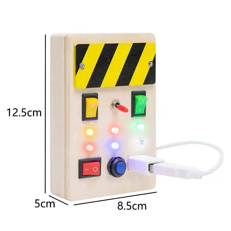 Montessori Busy Board Sensory Educational Toy For Travel - ToylandEU
