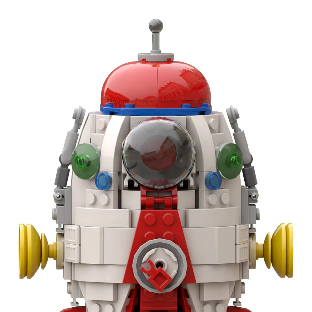 Captain Olimar S.S. Dolphin Rocket Building Blocks Set - ToylandEU