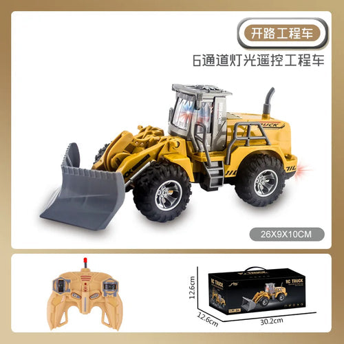 Rc Car Toys Truck 1:30 Wheel Shovel Loader 6CH 4WD Metal Remote Toyland EU