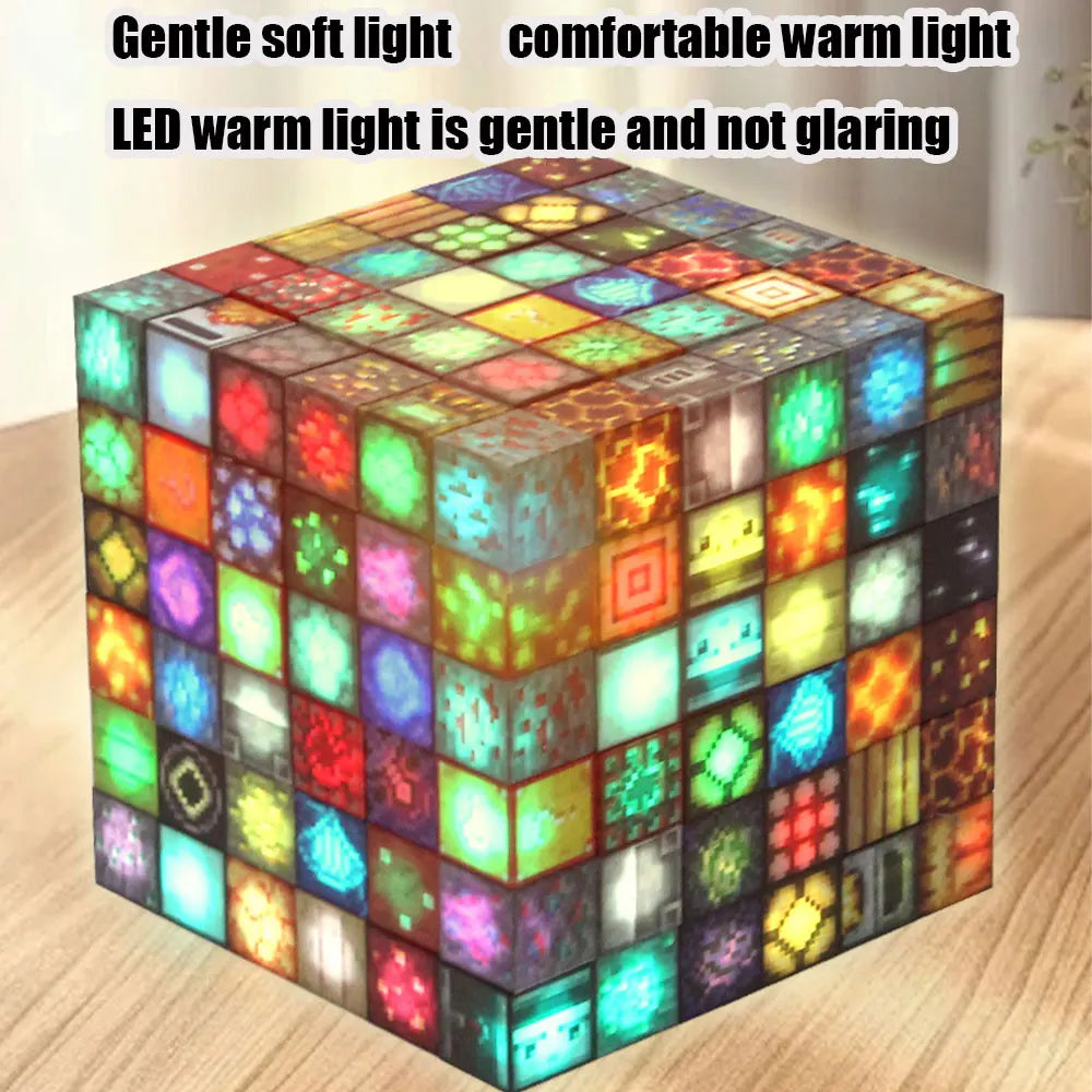 Magnetic Building Blocks | Lightweight Magnetic Cubes | Montessori STEM Toy