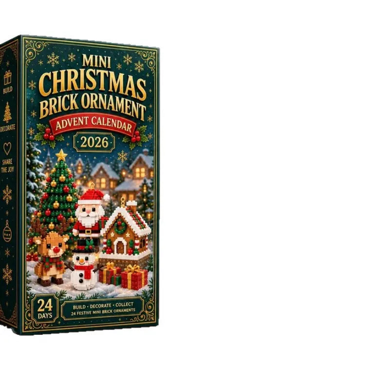 Advent Calendar | 2026 24 Day Mini Christmas Ornaments | Mystery Blind Box | Surprise Collection Decor