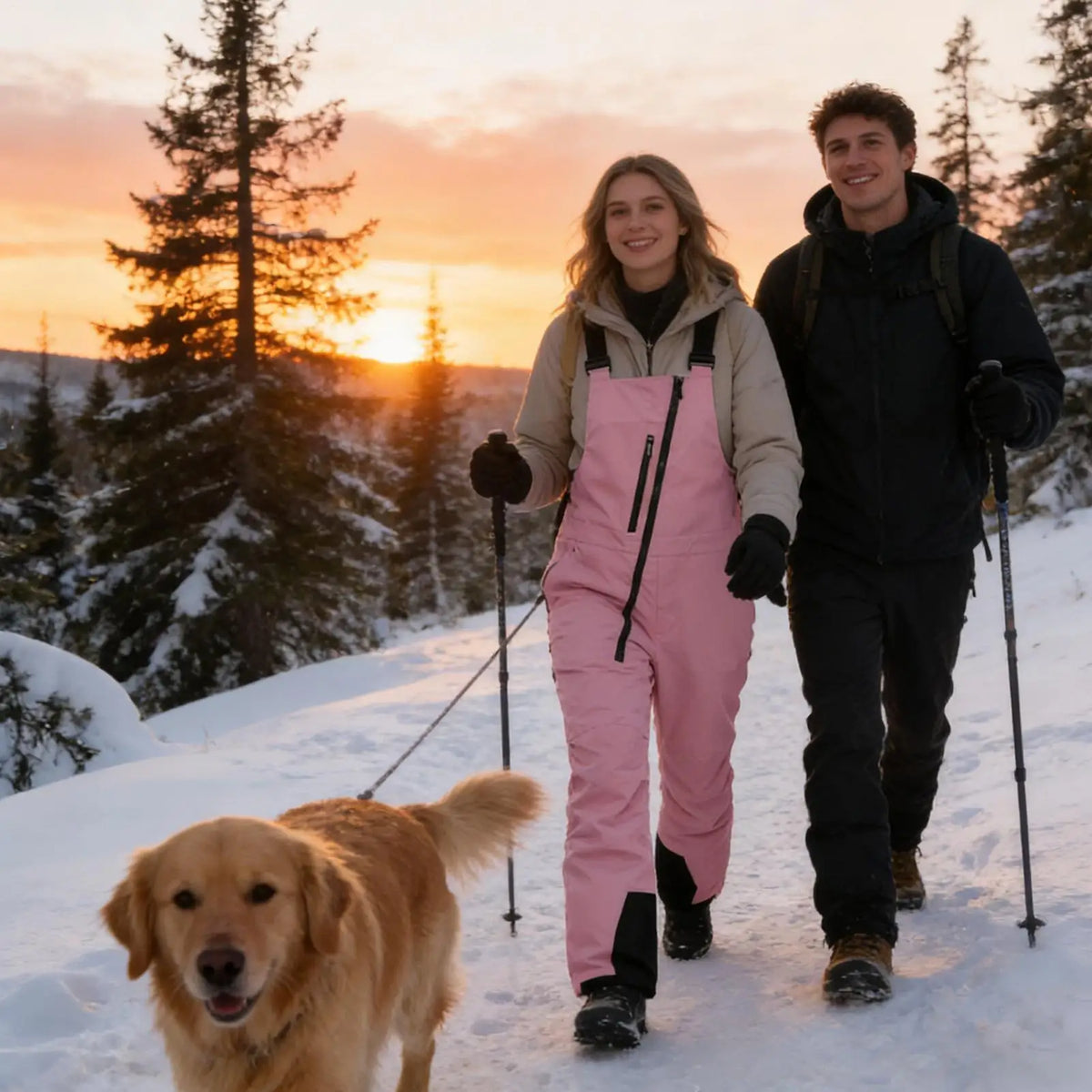 Kids Ski Pants | Waterproof Insulated Shell | Cotton Fit | Boys Girls Size