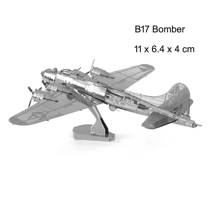 3D Metal Puzzle | Military Aircraft Kit | DIY Model Kit | J-20 J-10B