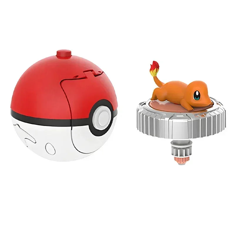 Pokemon Spinning Top Arena | 7.5 cm | Pikachu Launcher | Pikachu