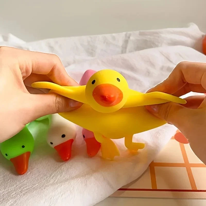 Stretch Fidget Toy | Anti Stress Decompression | Duck Design | Adults Kids