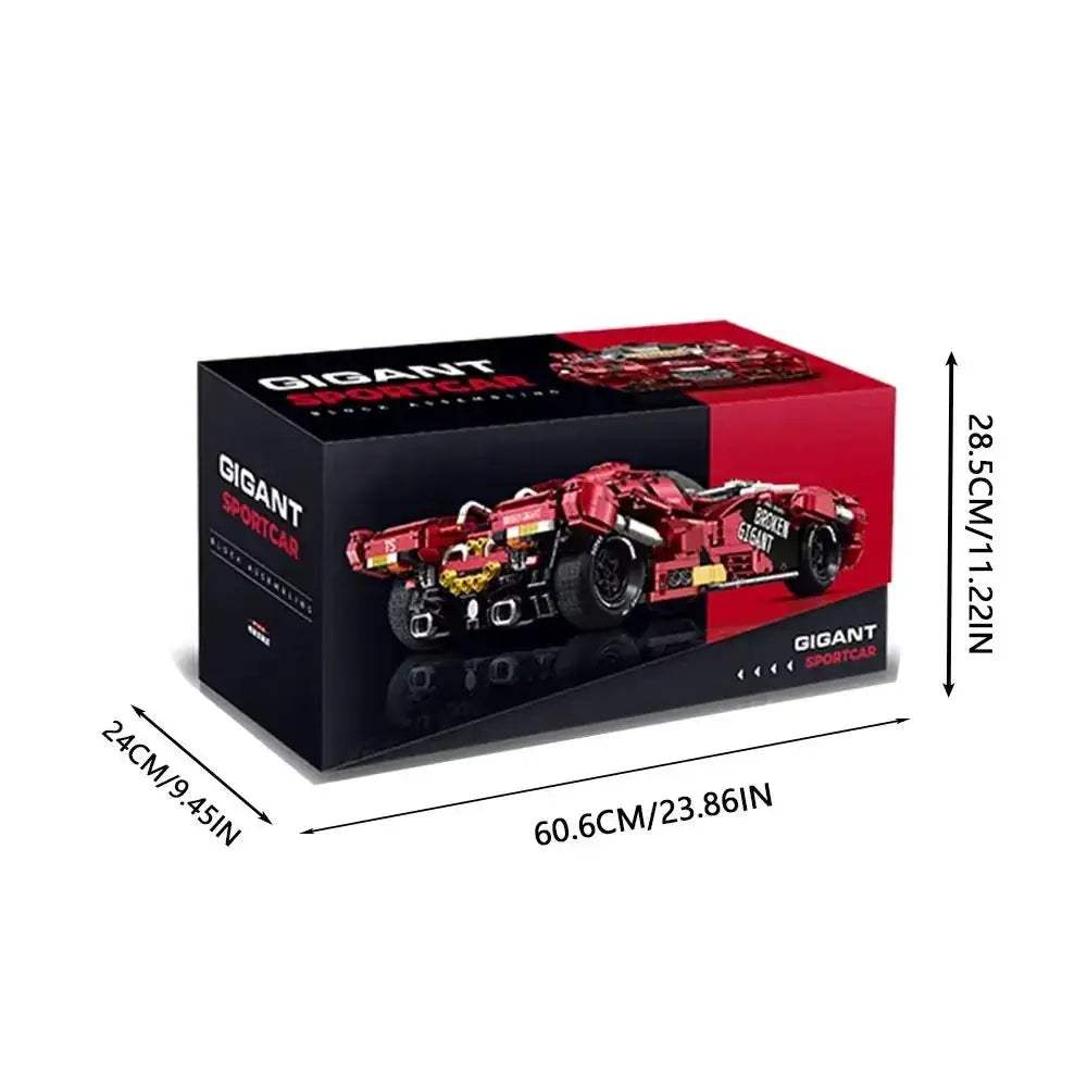 Sports Car Building Blocks Set For Kids Educational Gift Idea - ToylandEU