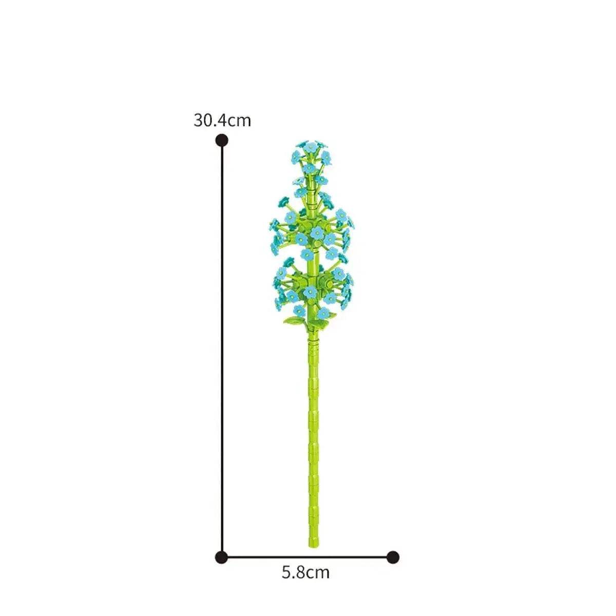Eternal Block Flower Assembly Bouquet Desktop Decoration Toy - ToylandEU