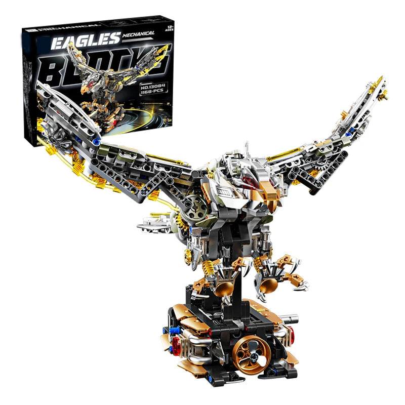 543PCS Mechanical Parrot Building Block Joints Movable Model - ToylandEU