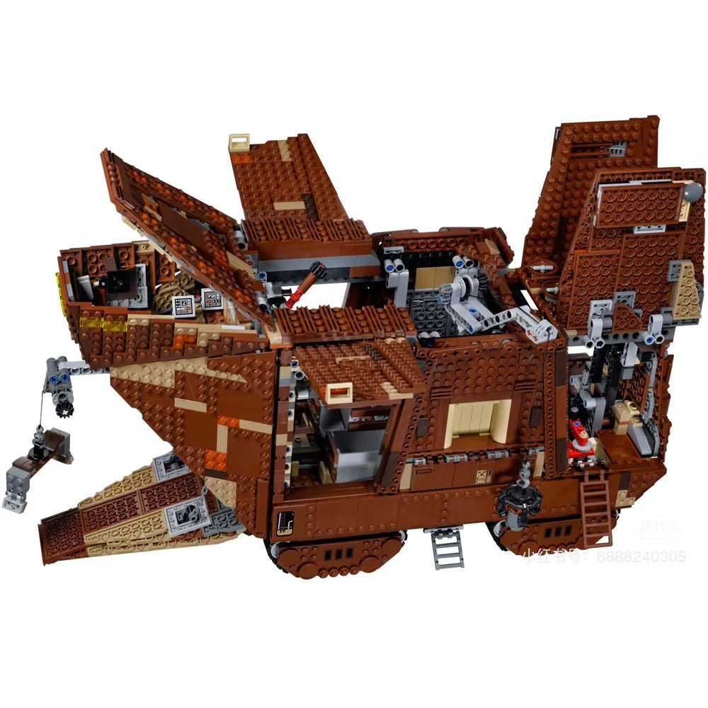 Tracked Brick Vehicle | Manual Build Kit | Toylandeu™