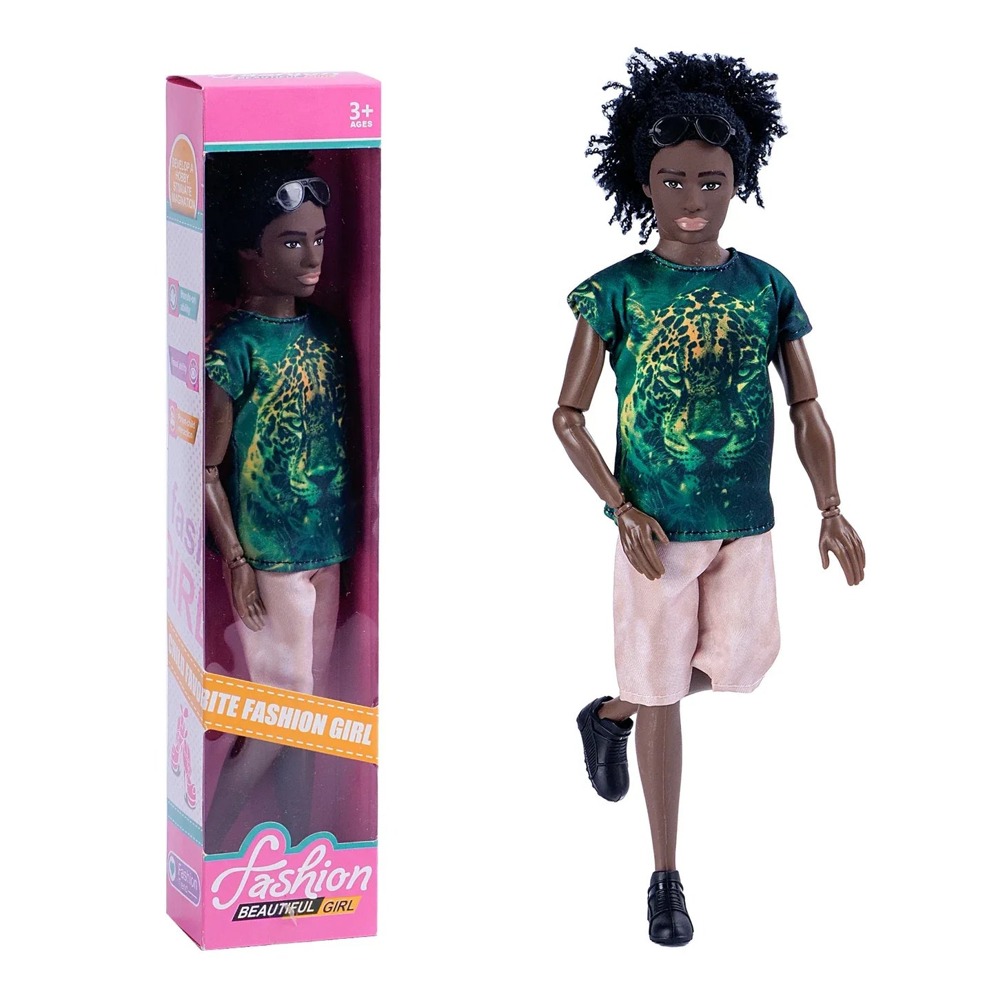 Black Barbie Doll Body 30cm For DIY Fashion Playtime - ToylandEU