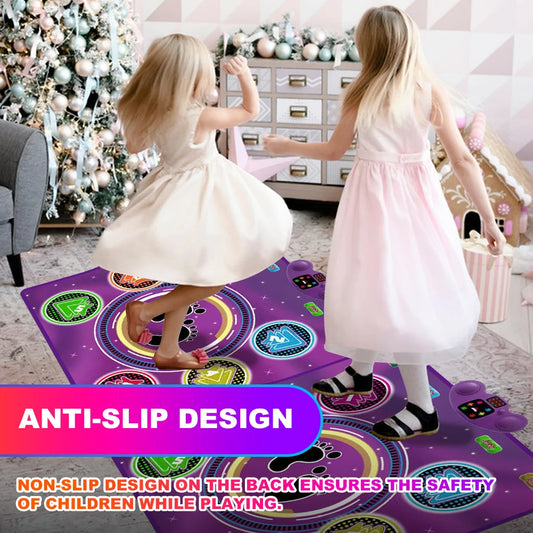 Wireless Bluetooth Dance Mat for Family Fitness and Fun