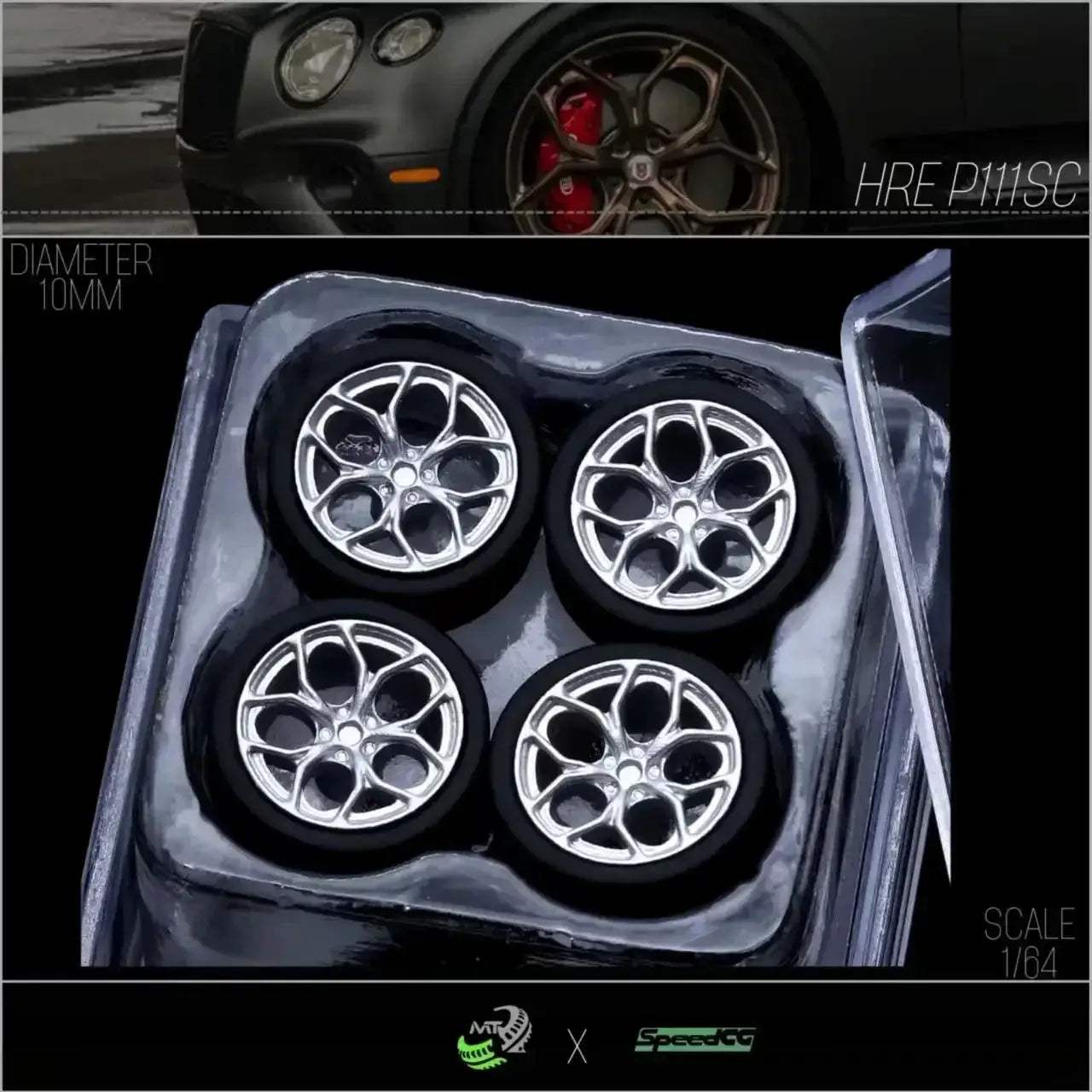 Diecast 1 64 Scale Wheels With Premium Rubber Tires - ToylandEU