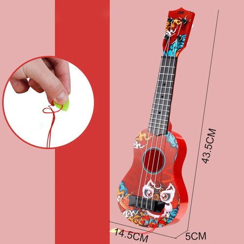 New Mini Guitar 4 Strings Classical Ukulele Guitar Toy Musical ToylandEU.com Toyland EU