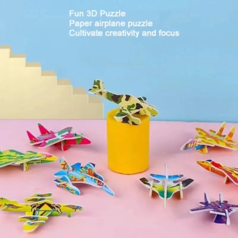 12-24pcs/bag 3D Animals Foam Puzzle Educational Toys for Kids Birthday Party Favor Guest Gift Classroom Rewards Goodie Fillers - ToylandEU