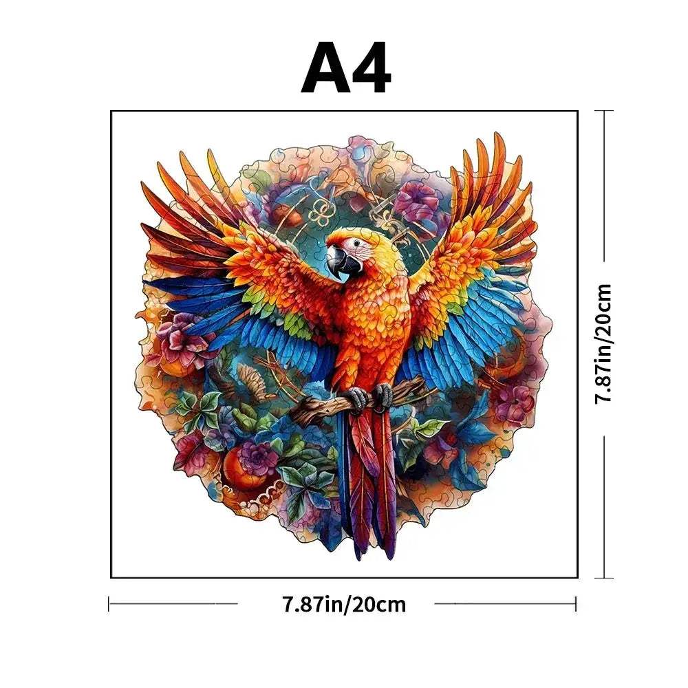 Phoenix Themed Wooden Jigsaw Puzzle For Adults Great Gift - ToylandEU