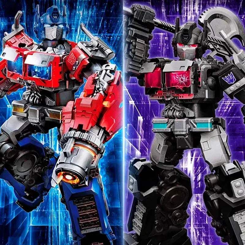 Transformers Action Figures Collections, Nemesis Optimus Prime Bumblebee Mirage Megatron Scourge - CLOUDANIMESTUDIO