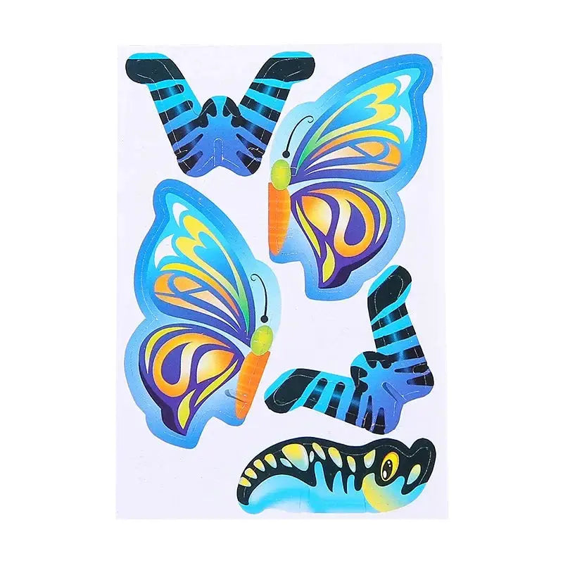 30Pcs Cartoon 3D Animal Insect Theme Paper Jigsaw Puzzles Toys for Kids Birthday Party Favors School Rewards Pinata Fillers - ToylandEU