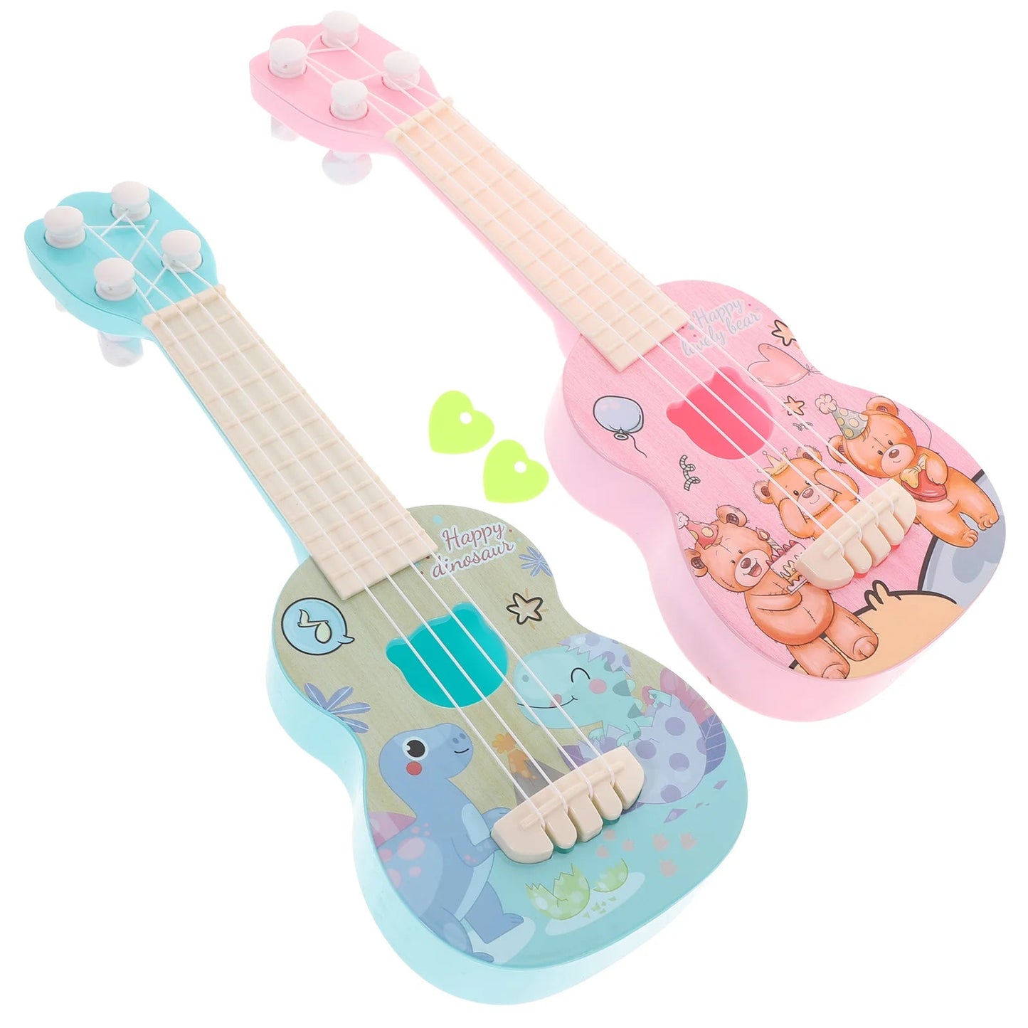 Mini Ukulele Musical Instrument Toy Set for Young Kids - ToylandEU