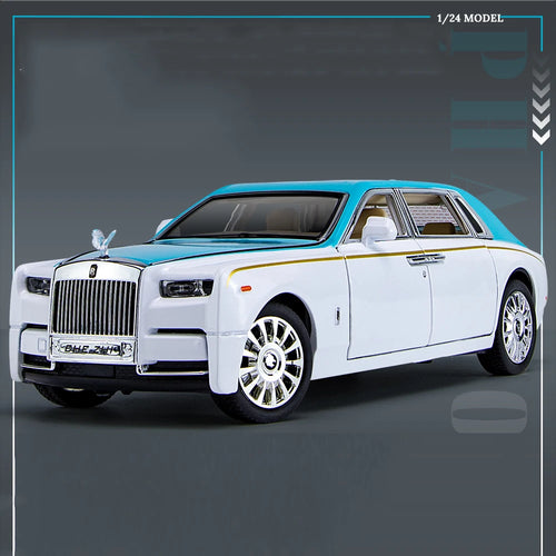 1:24 Rolls-Royce Phantom Zinc Alloy Diecast Toy Cars Model Simulated Toyland EU