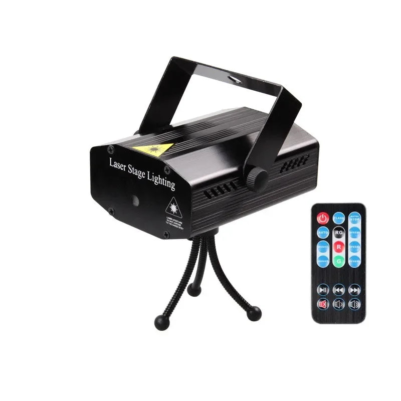 LED Stage Light | Sound Activated | Remote Control | Wide Beam | Outdoor Party