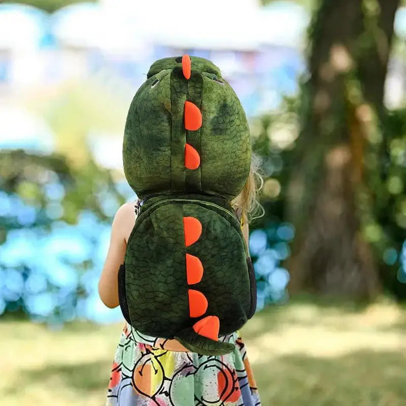 Plush 3D Dinosaur Backpack for Kids - Perfect Gift for Preschoolers