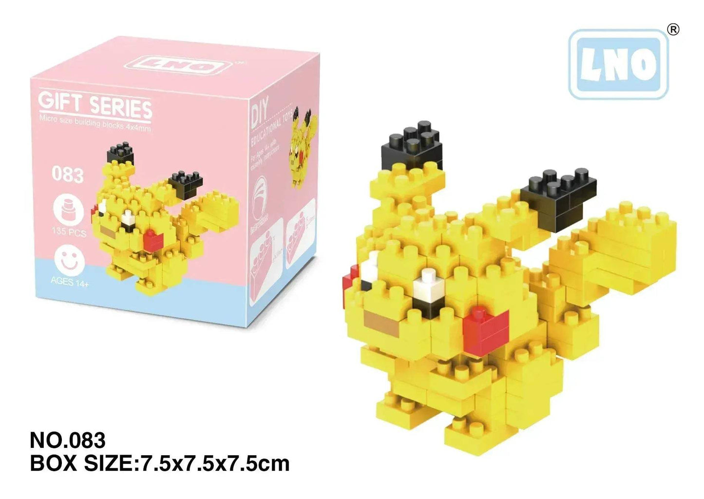 Pokemon Nanoblock Charizard Kyogre Groudon Rayquaza Set Educational - ToylandEU