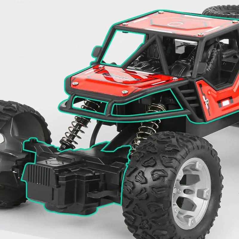 Ultimate 4WD Rechargeable Off-Road RC Buggy for Kids & Beginners