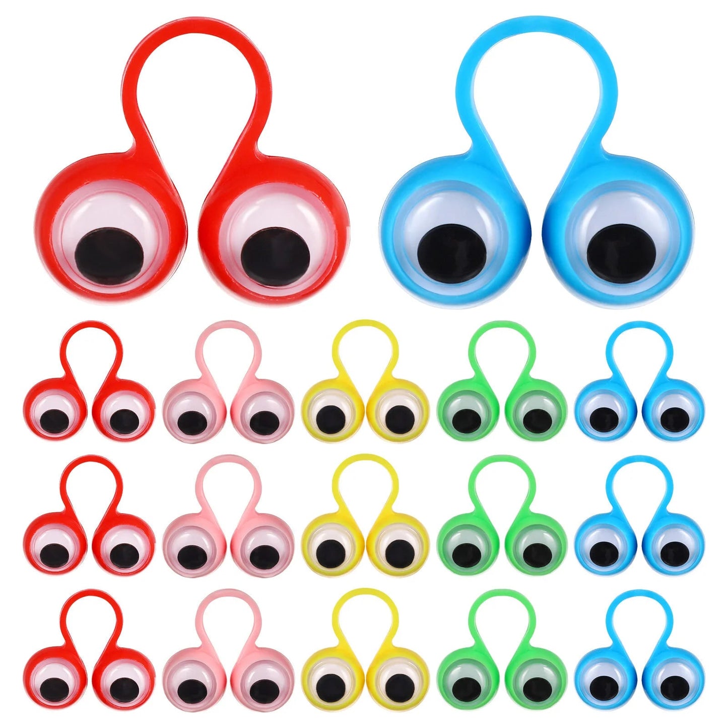 Eye Finger Puppets for Educational Role-Playing and Theater