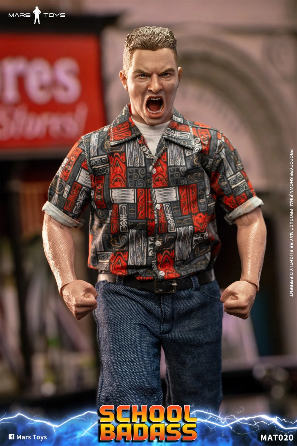 Action Figure Accessory Set | 1/6 Scale | Male Campus Bully Soldier | MAT020