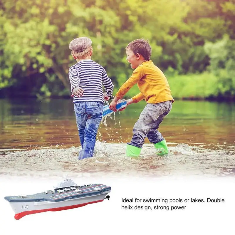 Double Helix RC Aircraft Carrier Submarine Toy for Kids - ToylandEU