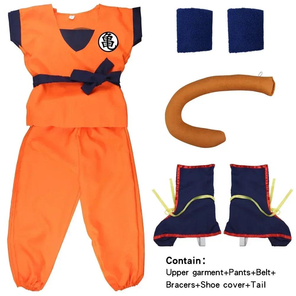 Goku Cosplay Costume | Blue Gold Kit | Toylandeu™