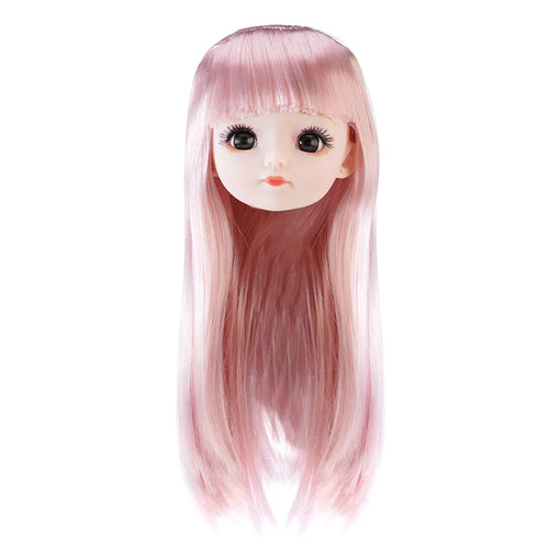 1/6 Bjd Doll Head with Short or Long Hair Option ToylandEU.com Toyland EU