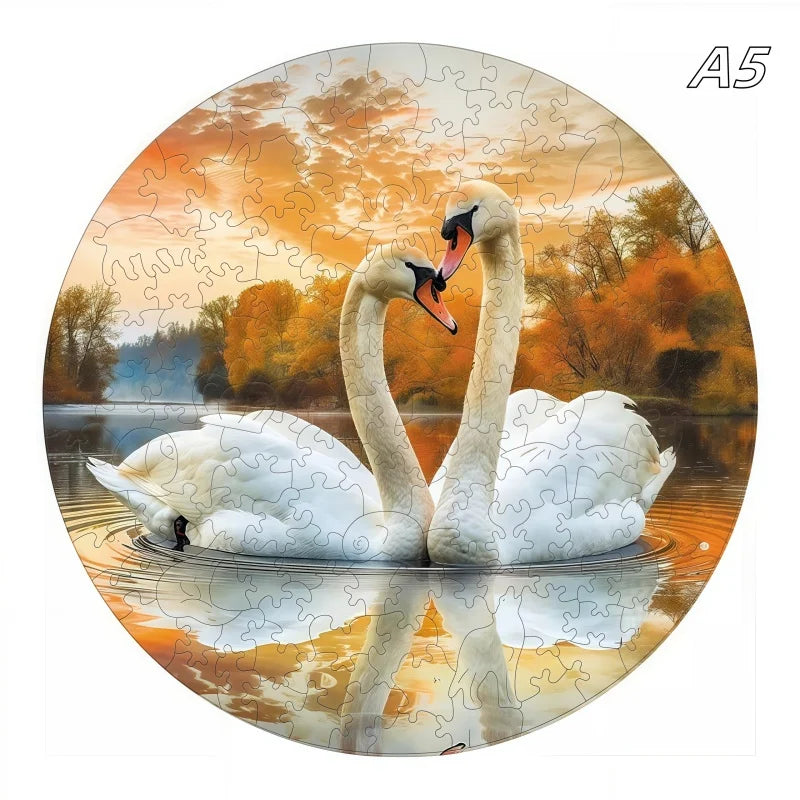 3D Wooden Puzzle | Universe Fantasy Theme | Animal Style | One Size