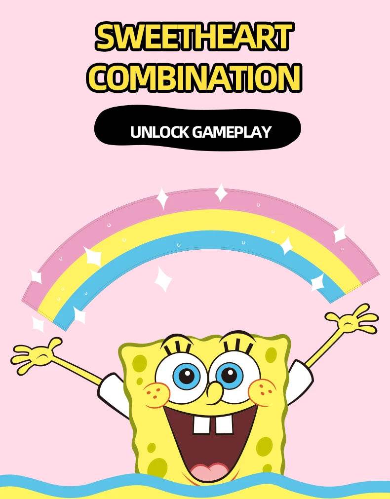 Spongebob Cartoon Krusty Krab Restaurant Building Blocks Toy - ToylandEU