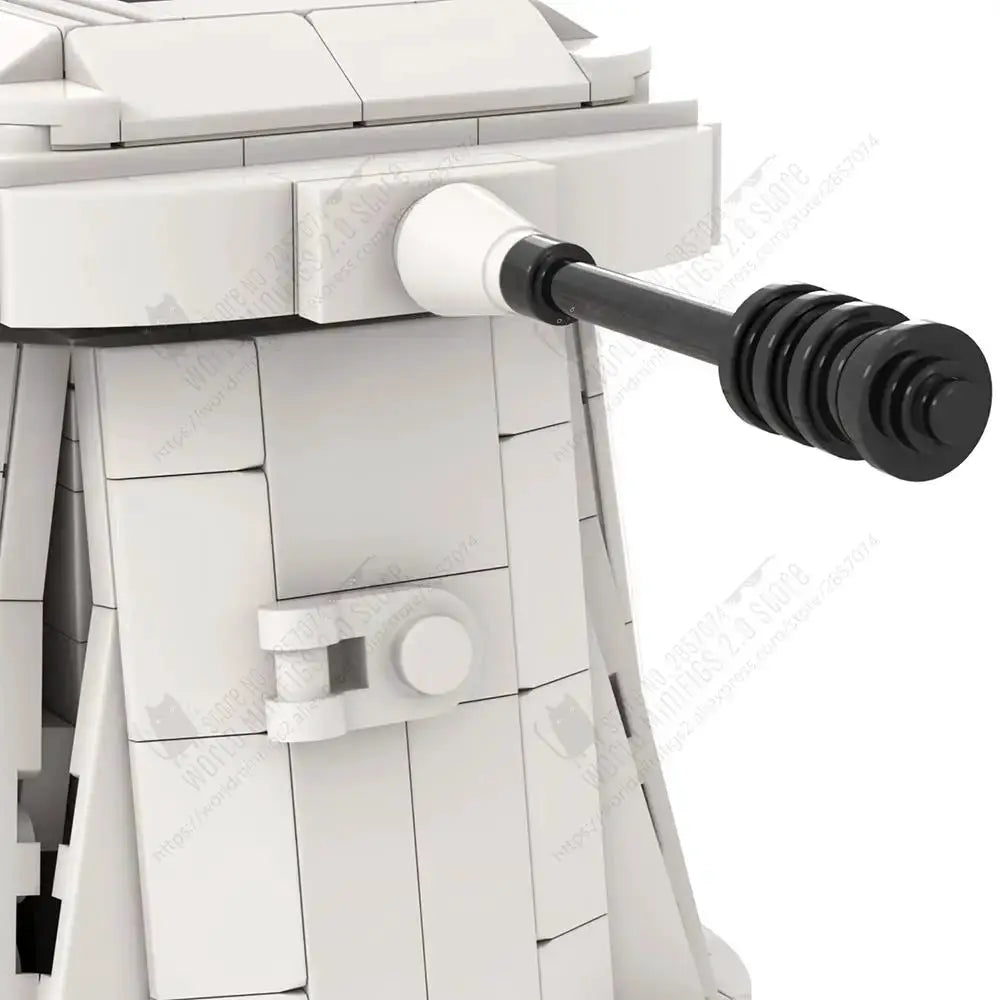 MOC2072 Movie MOC DF.9 Hoth Turret Defense Tower Model Building Blocks Sci-Fi Military Weapons DIY Assembly Bricks Toys For Kids - ToylandEU