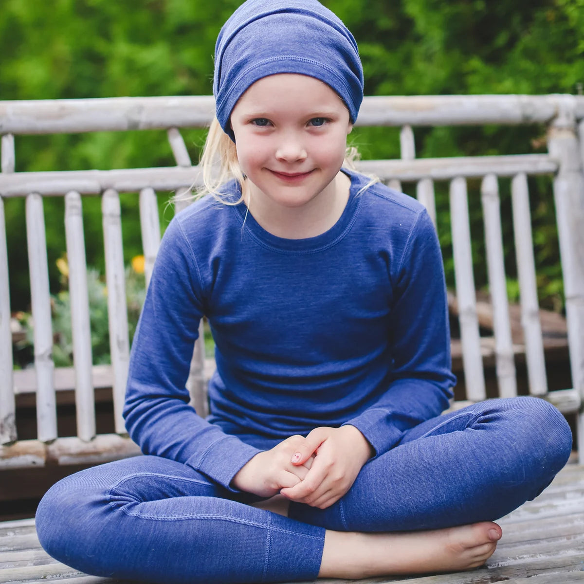 Kids Merino Base Layer Set | 100 Percent Wool | Winter Thermal | Boys Girls