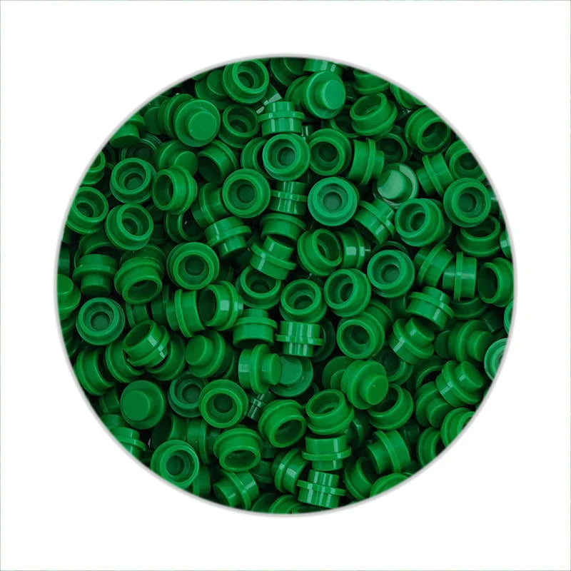 Building Block Plates | 1X1 Round Shape | Lego Compatible | Assorted Pack