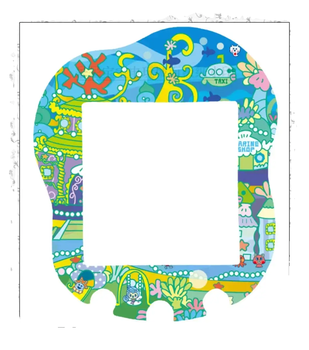 Bandai Tamagotchi Uni Electronic Pet Color Panel Film Panel Paper Soft Film Directly Paste The Machine Without Disassembling It - ToylandEU