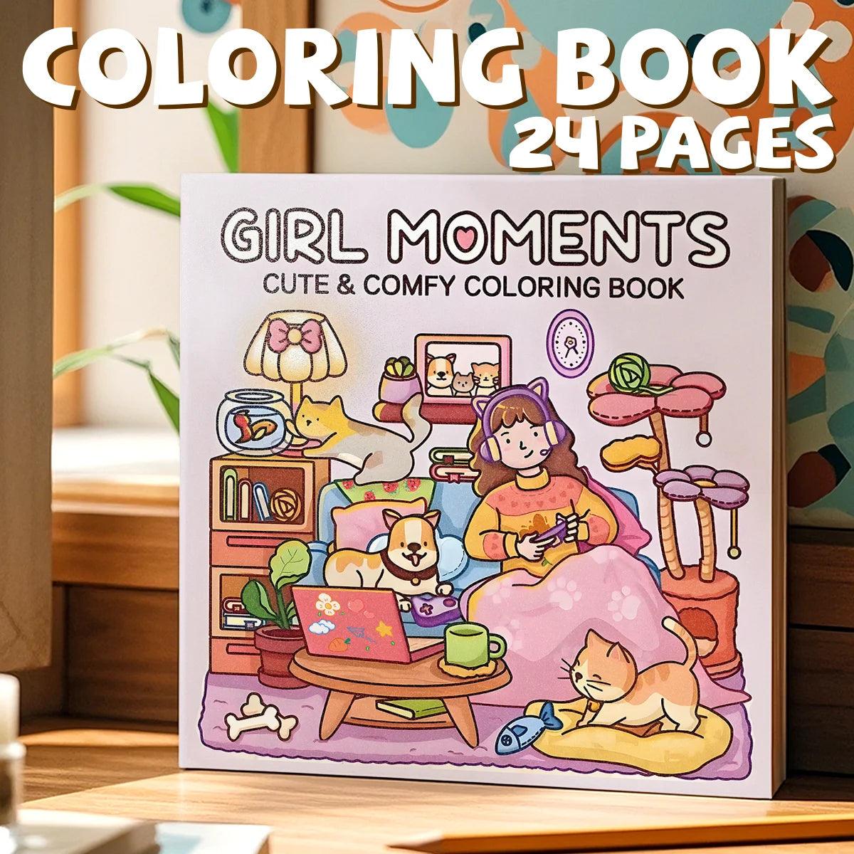 Adult Coloring Book | Single Sided | Toylandeu™