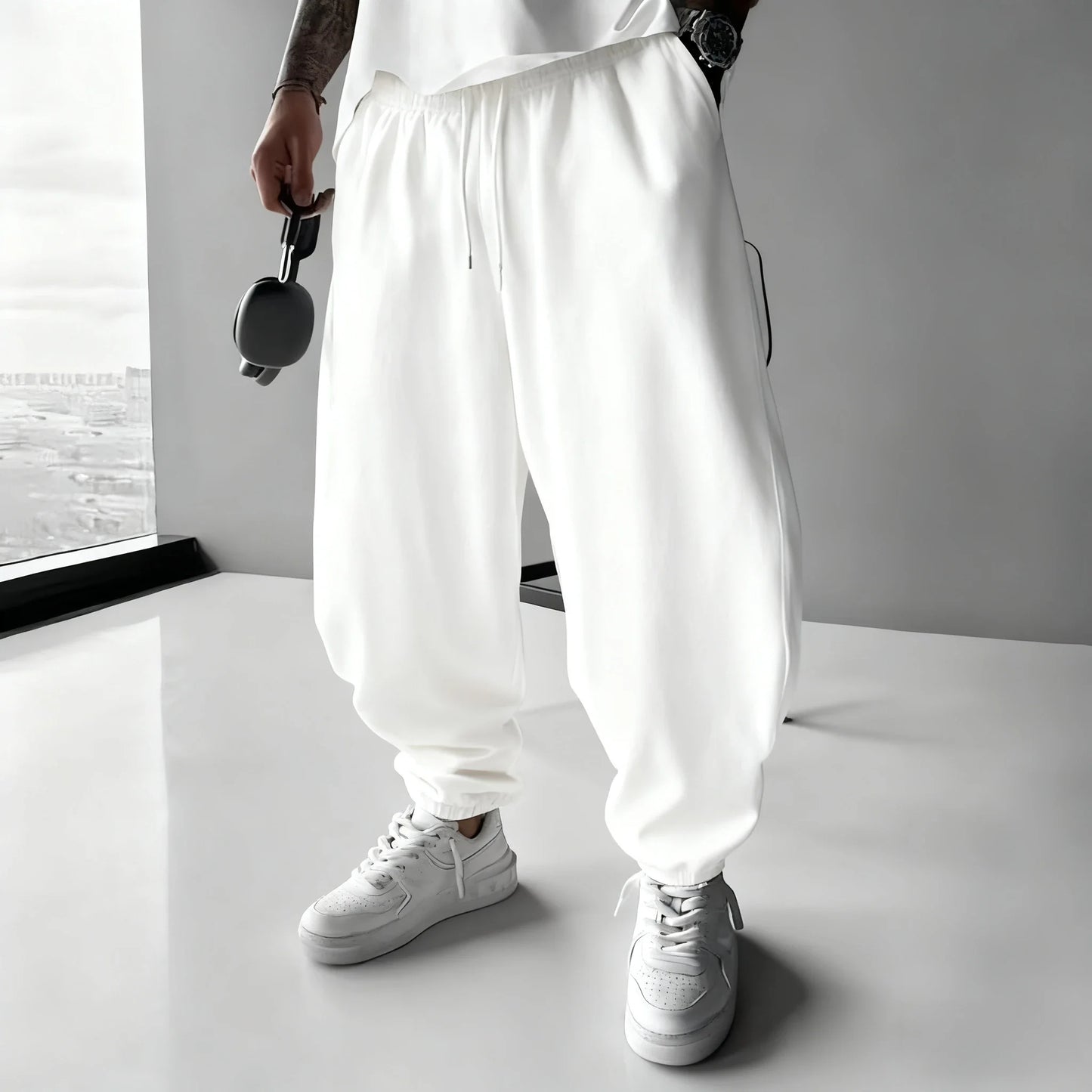 Sweatpants | Charizard X Print | Loose Casual Cotton Lounge Pants
