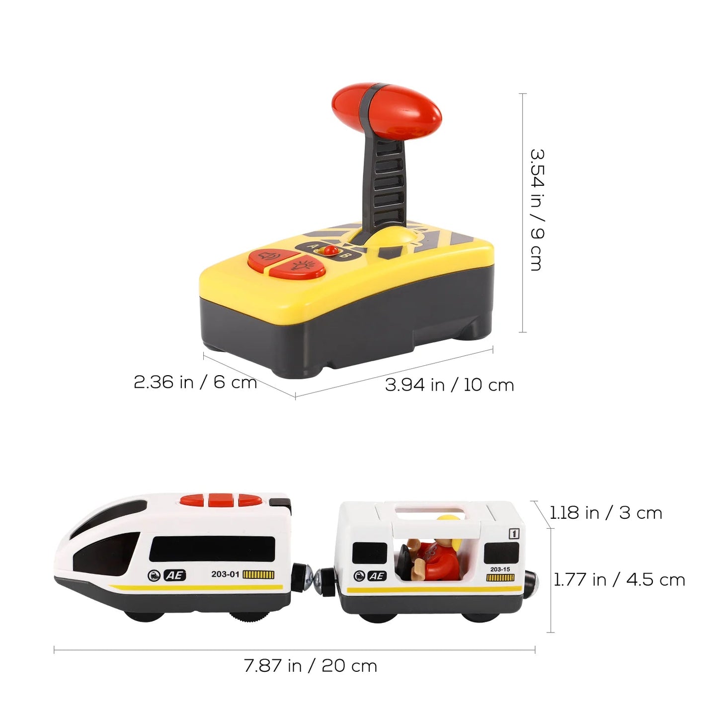 STOBOK Funny RC Electric Train Model Toy for Children
