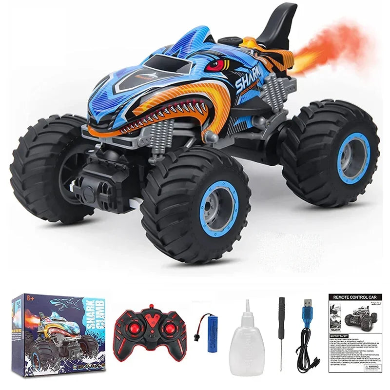 2.4G Remote Control Cars Monster Truck RC Car Electric Trucks Stunt - ToylandEU