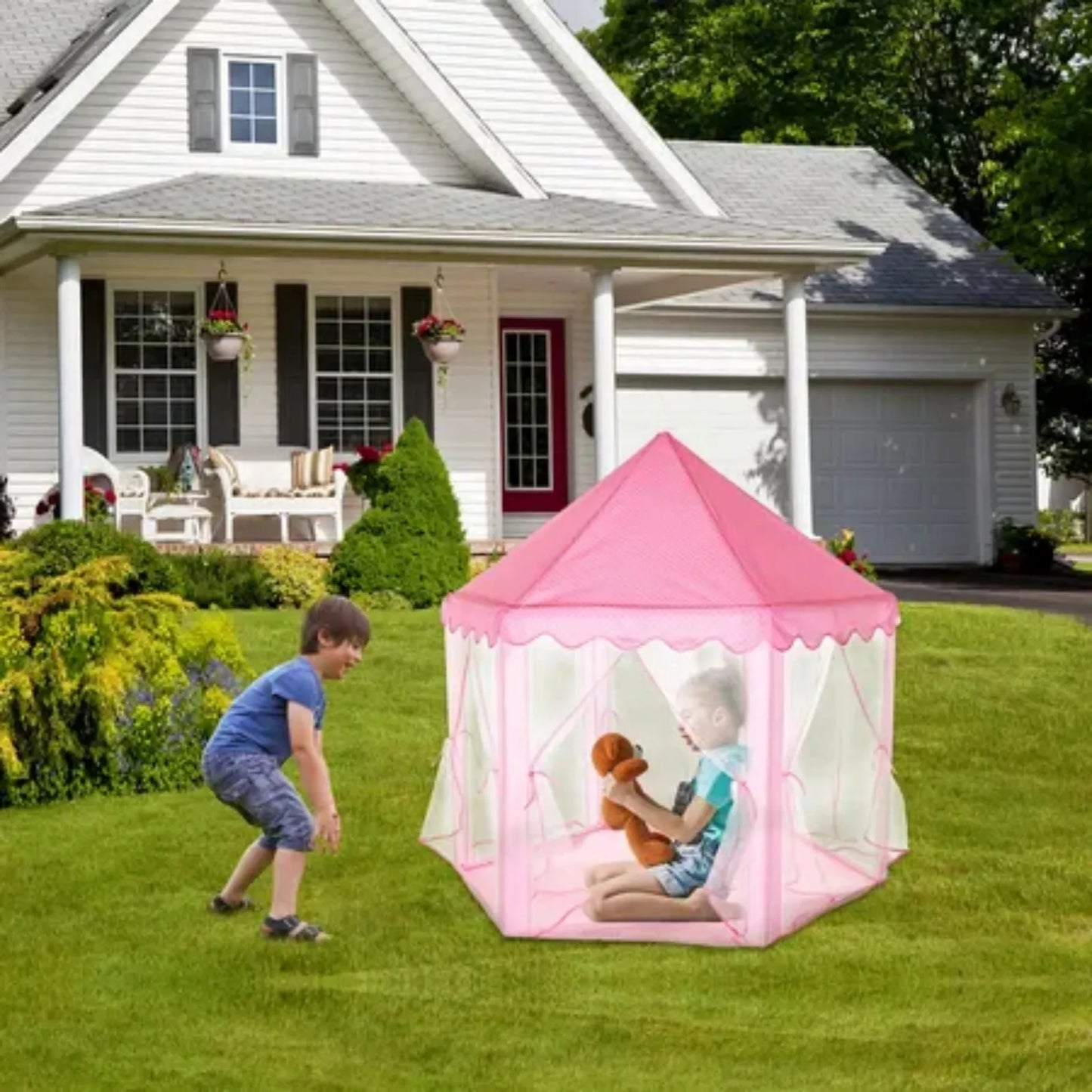 Princess Play Tent Castle for Kids Private Cozy Play Space